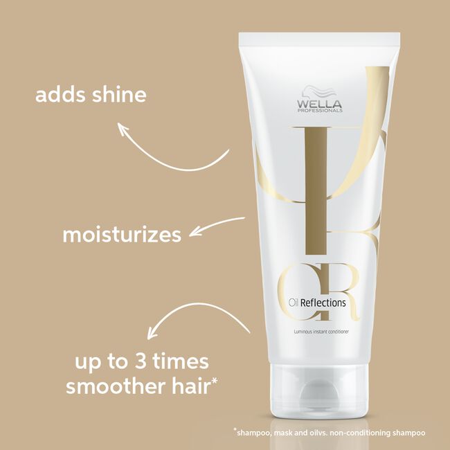 Кондиционер Wella Professionals Oil Reflections Luminous Instant Conditioner 200 мл – кондиционер, который мгновенно придает блеск