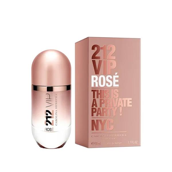 Carolina Herrera 212 VIP Rosé Eau de Parfum for Women 50 ml perfume bottle with box