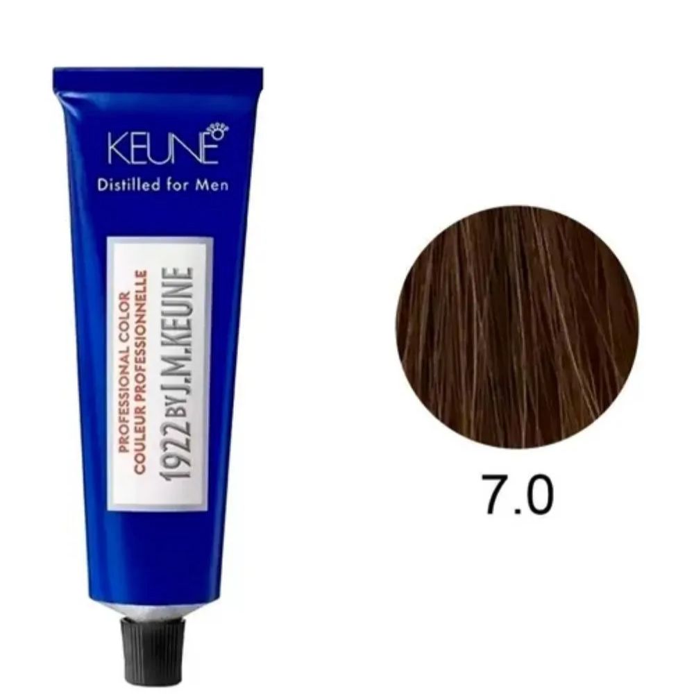 Keune 1922 Color 7 Medium Blonde kişi saç boyası orta sarı 60 ml