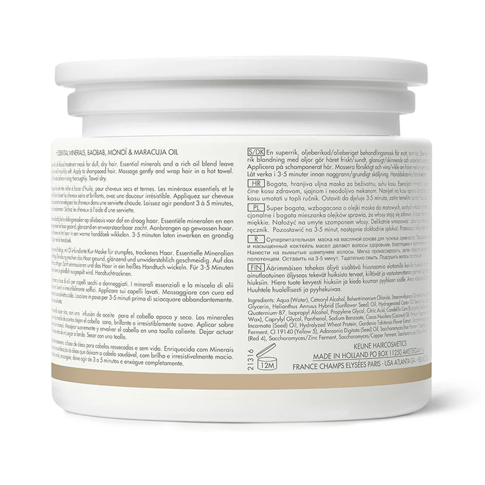 Parlaqlığını itirmiş saçlar üçün yağlı maska