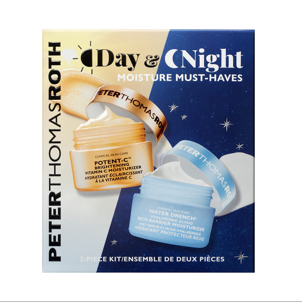 Peter Thomas Roth Day & Night Moisture Must-Haves gündüz və gecə üçün nəmləndirici üz baxım dəsti, 2 məhsuldan ibarət skincare set