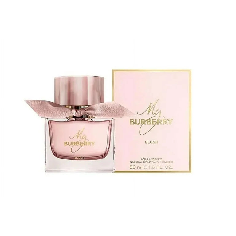 My Burberry Blush Eau de Parfum 50 ml flakonu və qutusu — zərif və təravətli qadın ətri