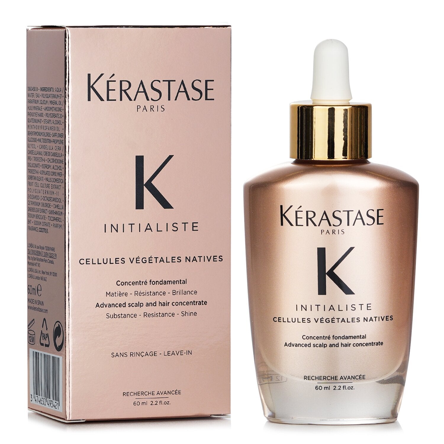 Kérastase Initialiste 60 ml — baş dərisi və saç üçün yuyulmayan gücləndirici konsentrat