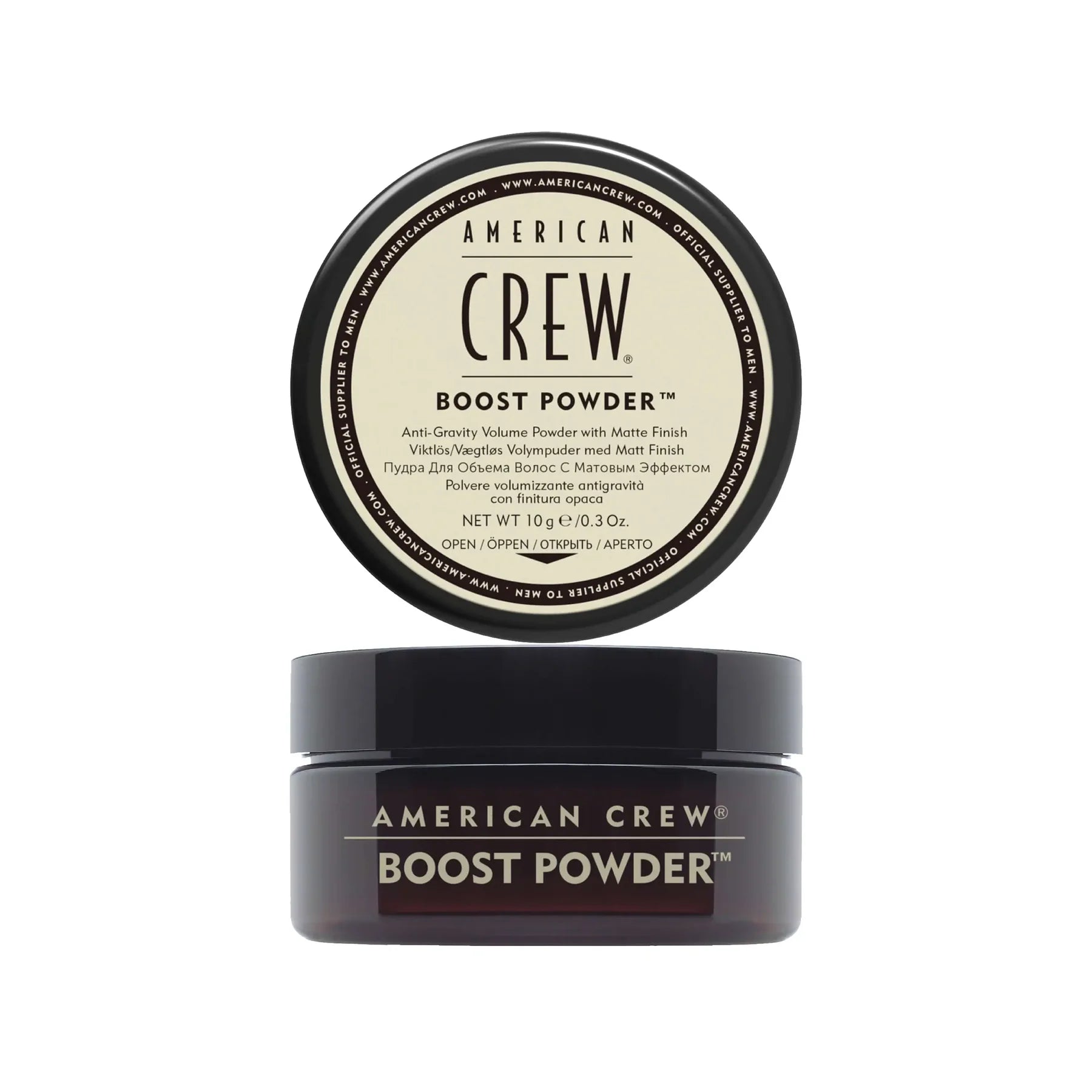 American Crew Boost Powder saç üçün həcm verən mat pudra 10 qram qab