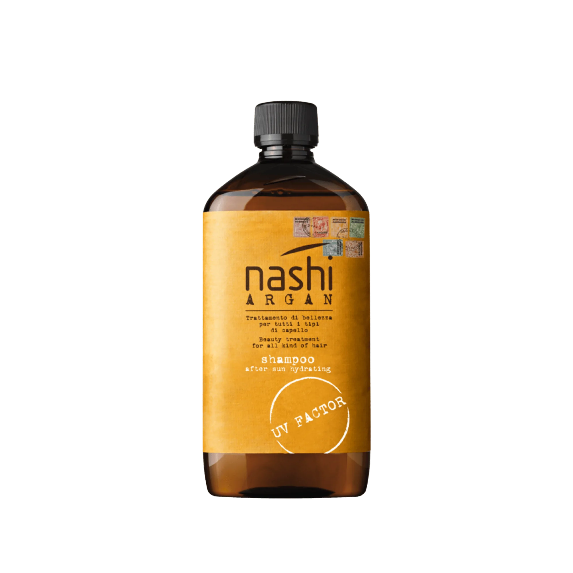 Nashi Argan Shampoo After Sun Hydrating UV Factor 500 ml günəş sonrası nəmləndirici şampun