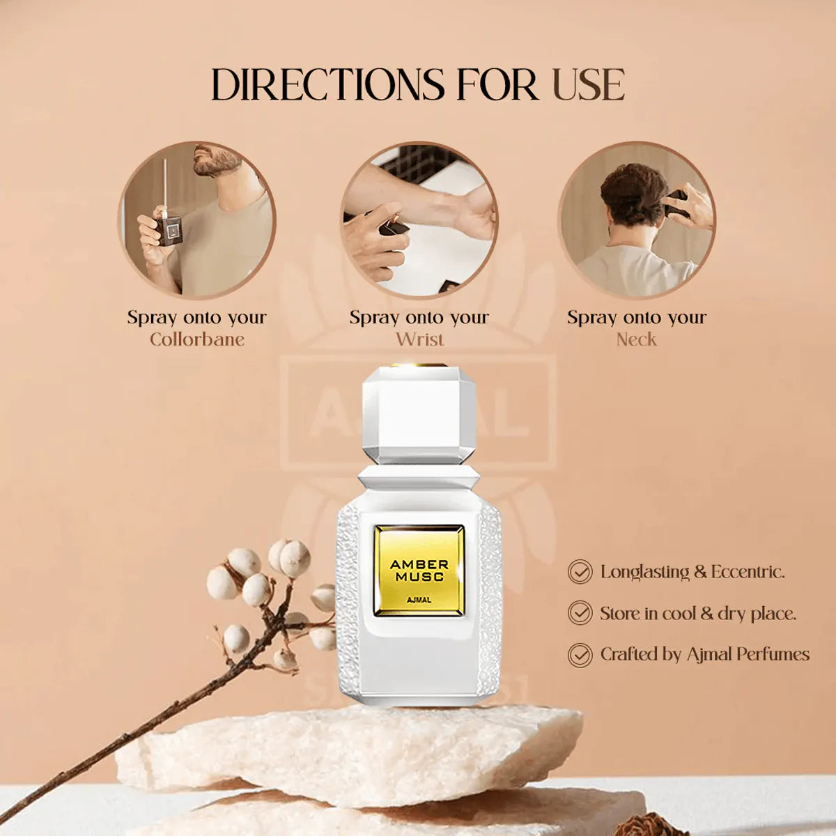 Ajmal Amber Musc Eau de Parfum 100 ml