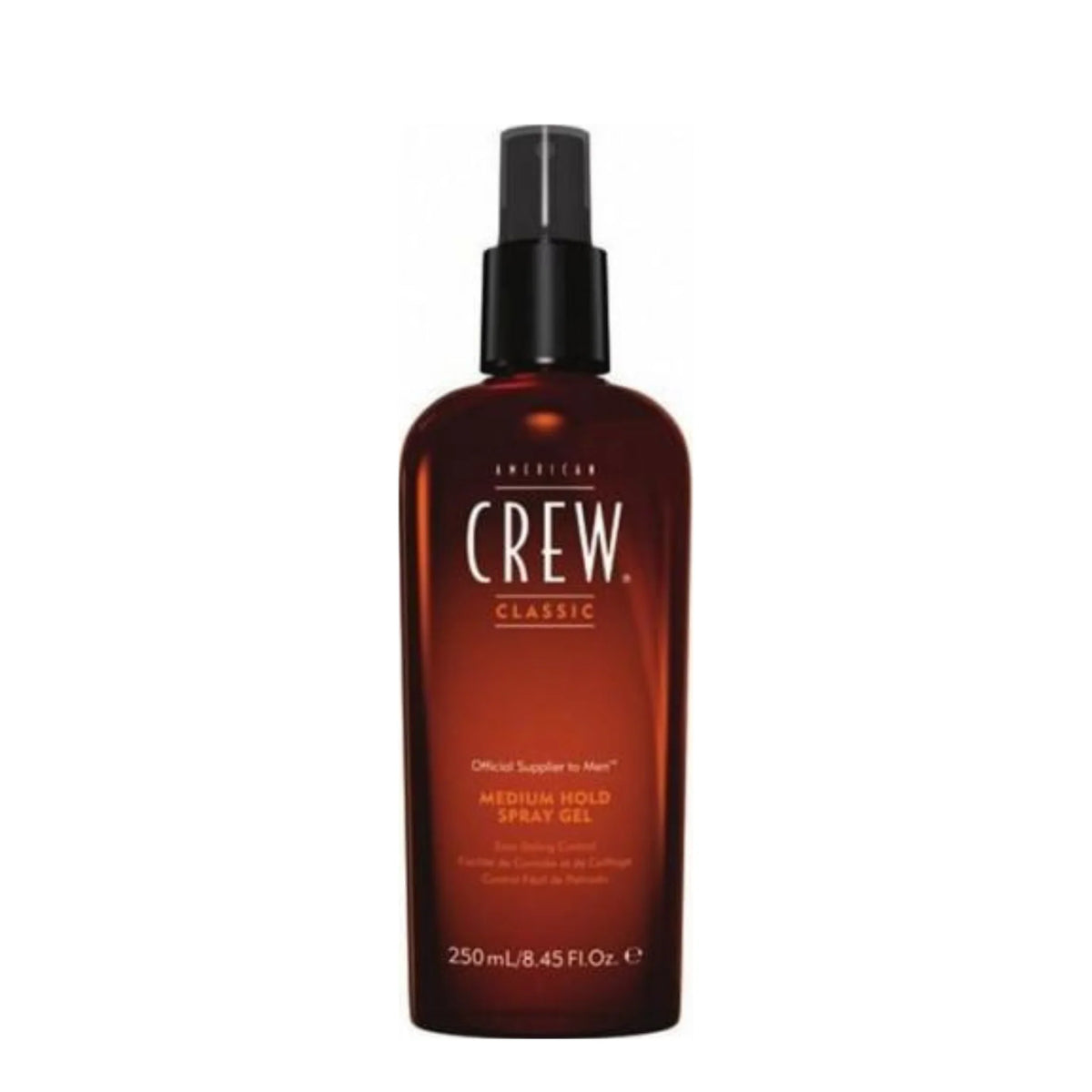American Crew Medium Hold Spray Gel orta fiksasiyalı kişi saç spreyi 250 ml