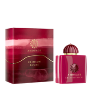Amouage Crimson Rocks EDP 100 ml uniseks ətiri flakonu və qutusu
