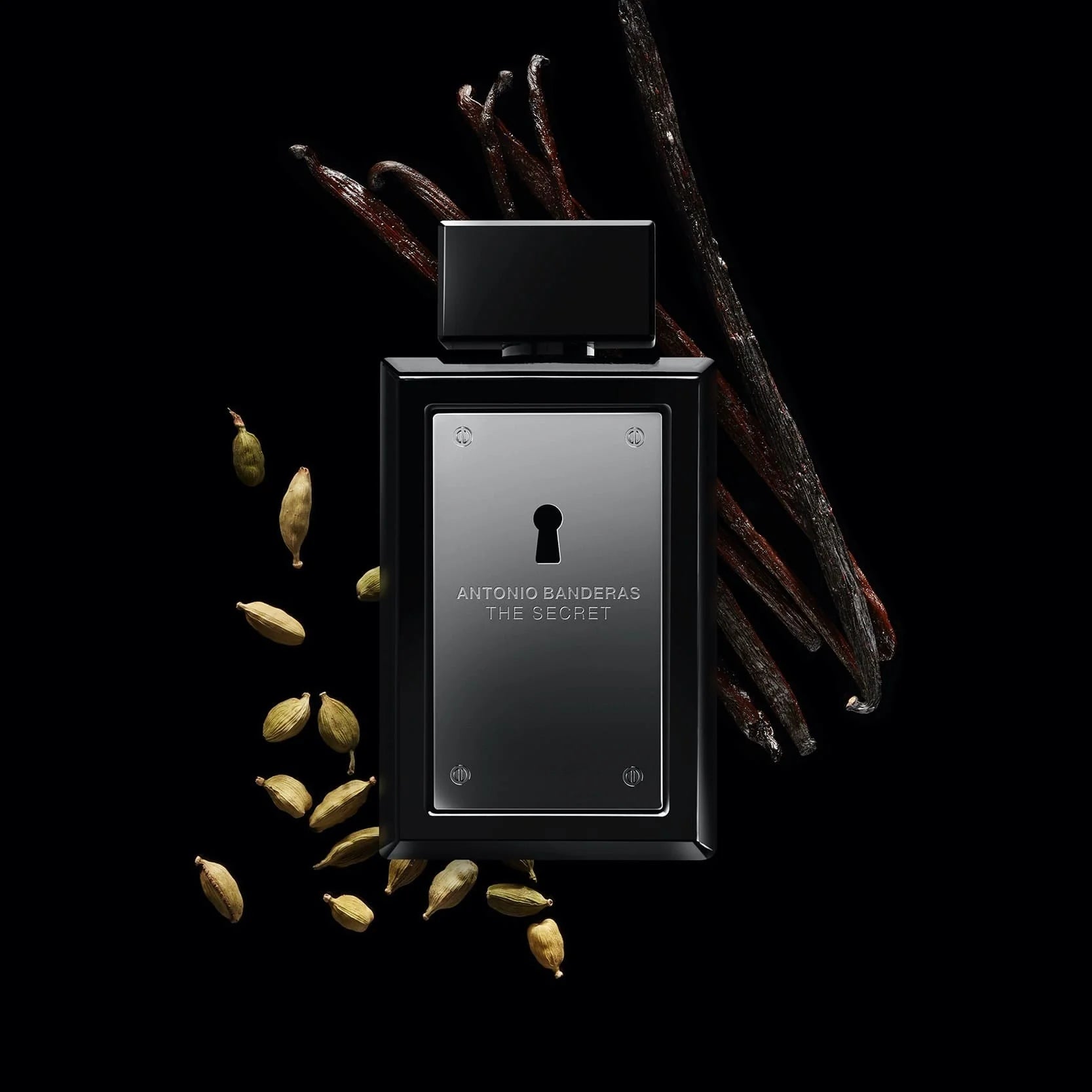 Antonio Banderas The Secret Eau de Toilette 100ml bottle with box (aromatic woody men's fragrance)
