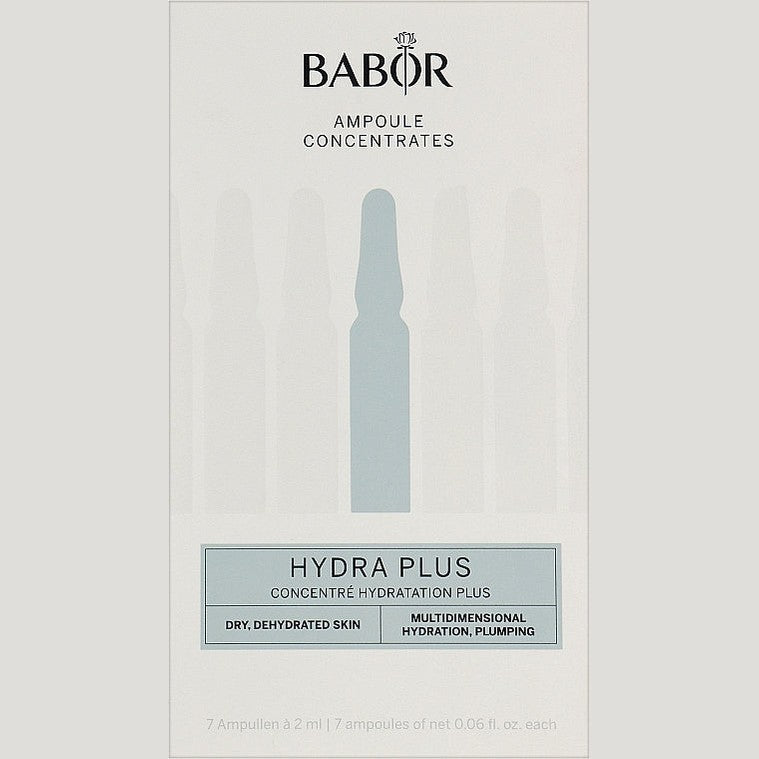 BABOR Ampoule Concentrates Hydra Plus 7×2 ml – Multidimensional Nəmləndirmə & Dolğunluq
