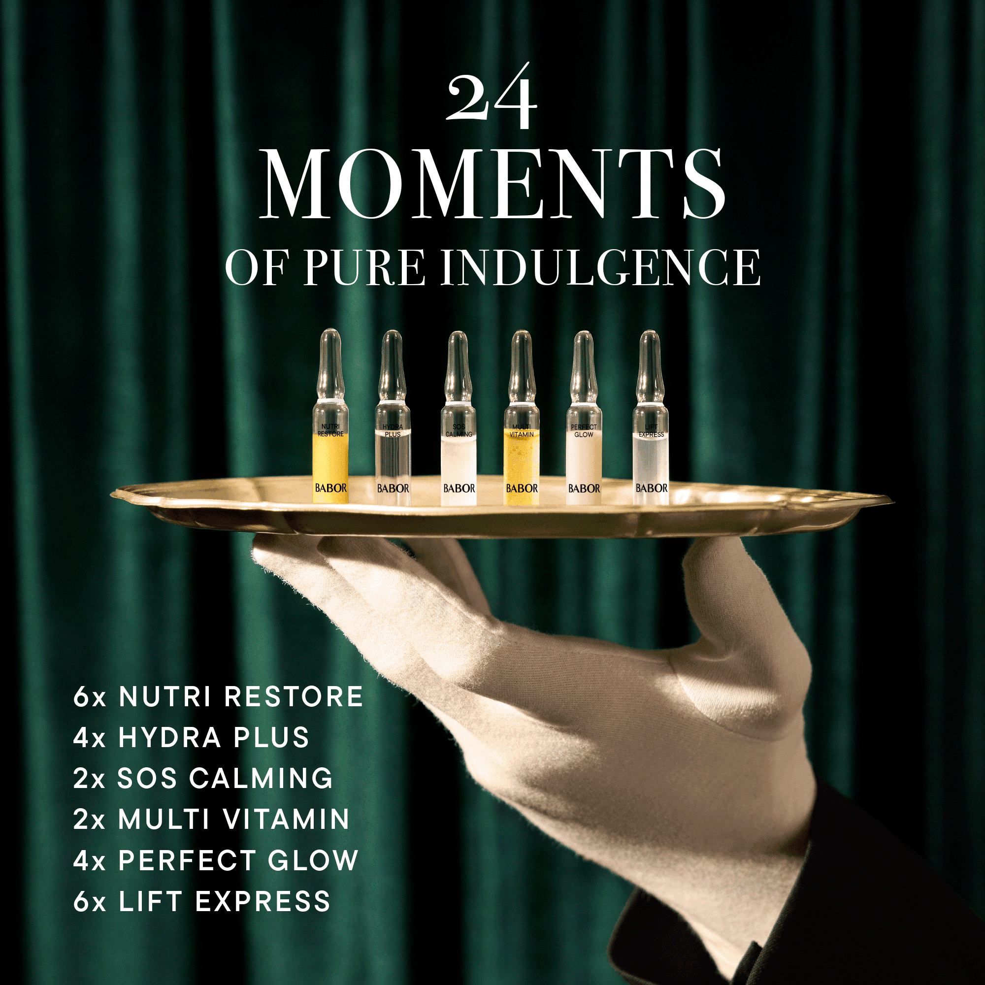 Babor Advent Calendar 24x2 ml – Üz üçün 24 günlük Ampul Konsentrat Seti