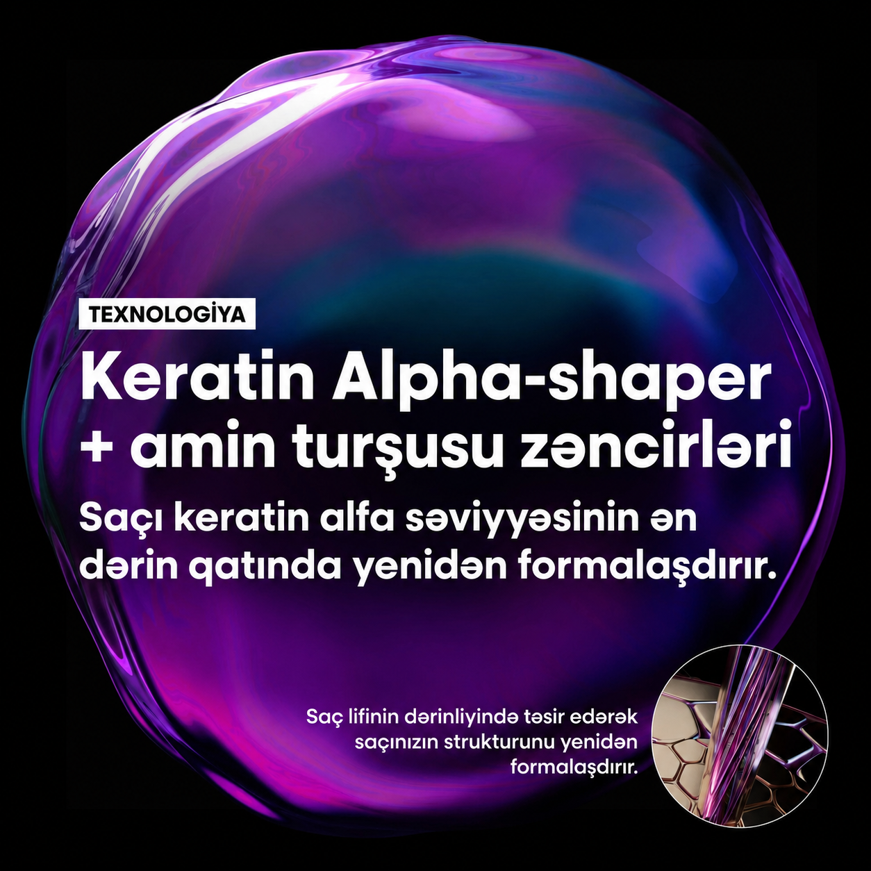 L’Oréal Professionnel Keratin Alpha Sleek Hamarlaşdırıcı Krem 200 ml