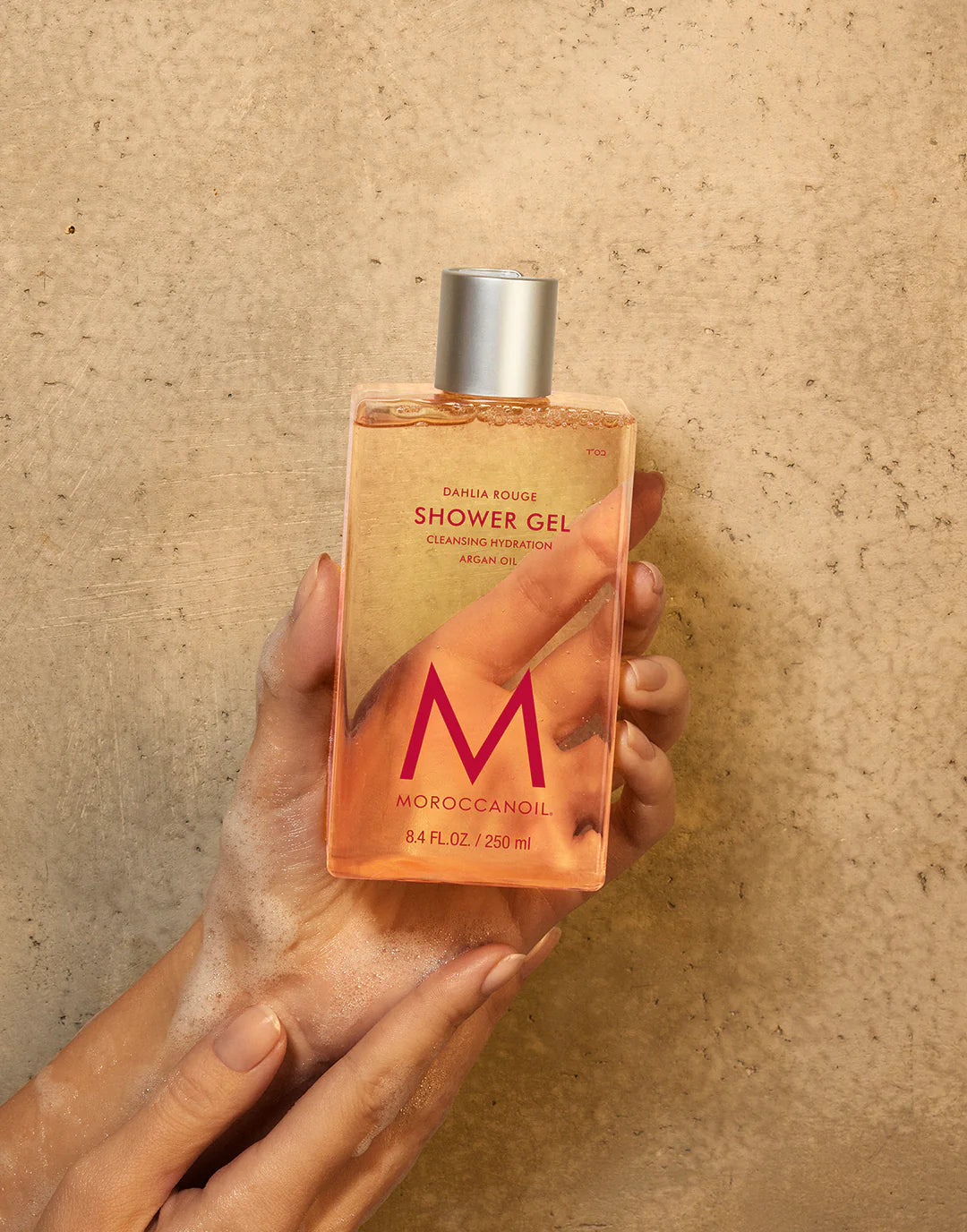 Moroccanoil Shower Gel Dahlia Rouge 250 ml – Arqan Yağı ilə Düş Geli