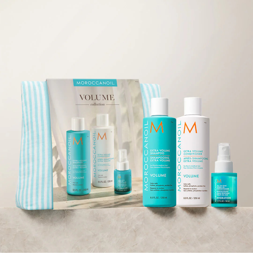 Moroccanoil Həcm Verən Saç Baxımı Dəsti 250 ml + 250 ml + 50 ml