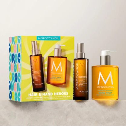 Moroccanoil Ultra-Light Saç Və Əl Baxımı Dəsti 100 ml + 360 ml