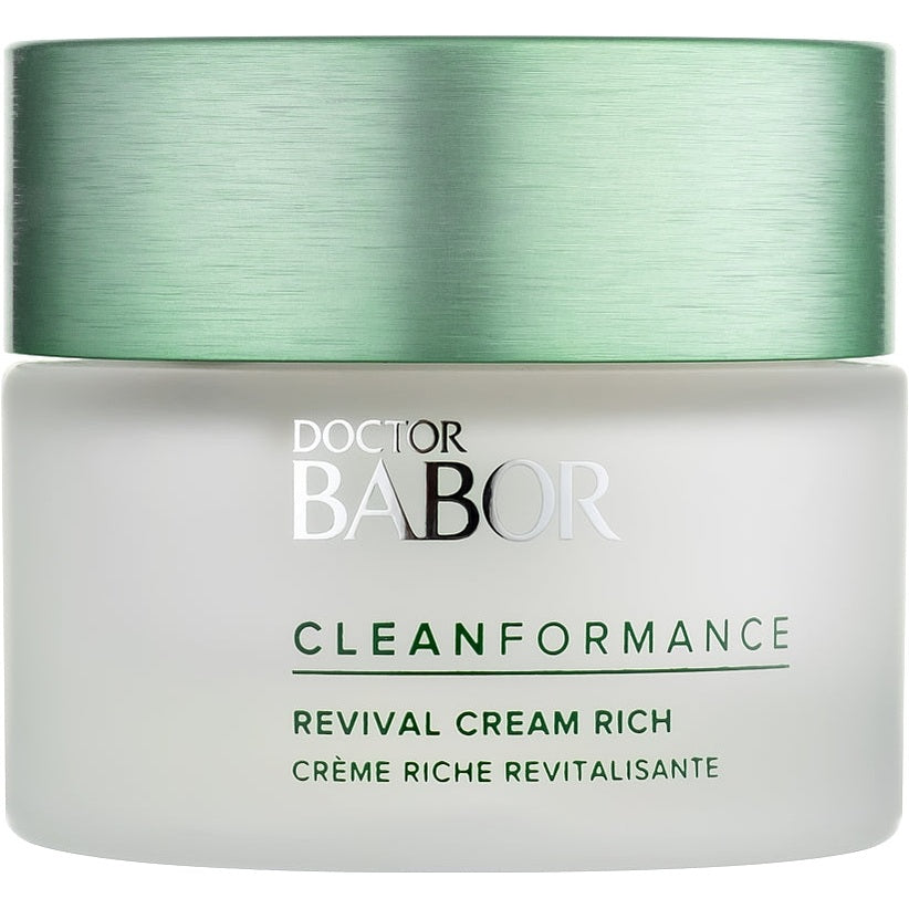 Doctor Babor Cleanformance Revival Cream Rich 50 ml – Qidalandırıcı və təravətləndirici krem
