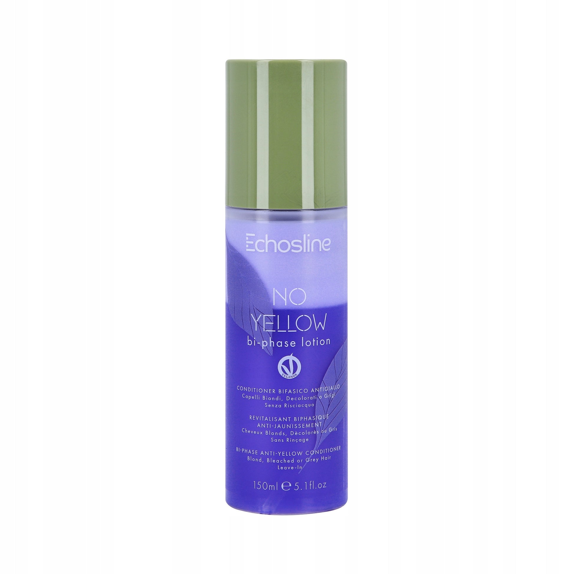 Blond və açılmış saçlar üçün sarı tonlara qarşı ikifazalı kondisioner sprey 150 ml