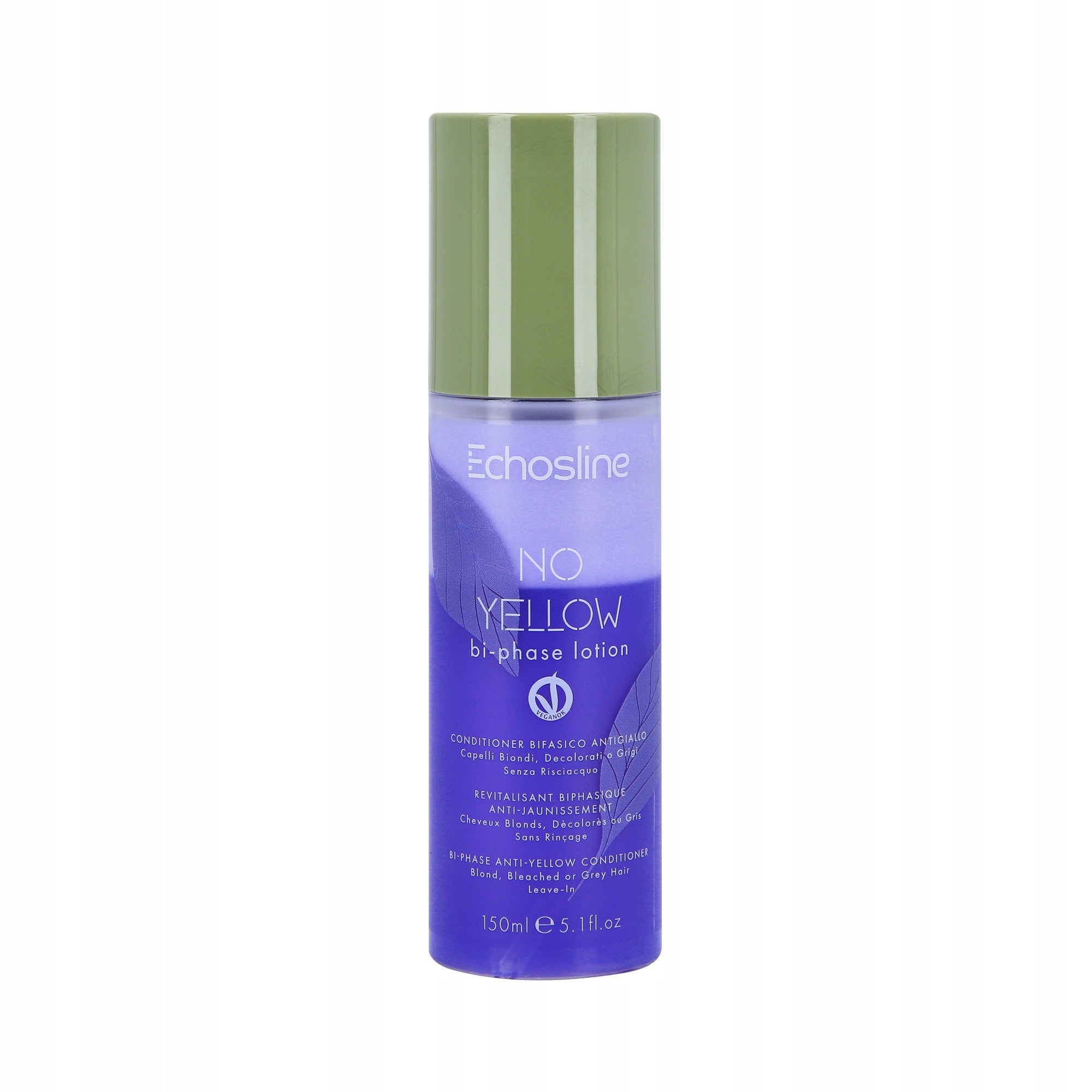 Blond və açılmış saçlar üçün sarı tonlara qarşı ikifazalı kondisioner sprey 150 ml