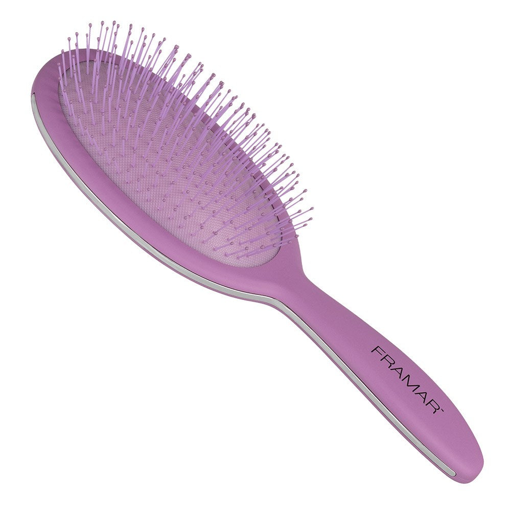 Framar Detangling Brush Purple bənövşəyi professional dolaşıq açan saç fırçası