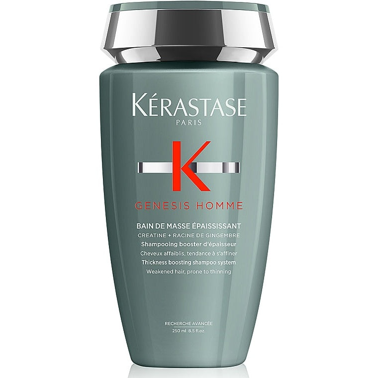 Kérastase Genesis Homme Bain de Masse Épaississant 250 ml – Saç Qalınlığı və Güc üçün Qalınlaşdırıcı Şampun
