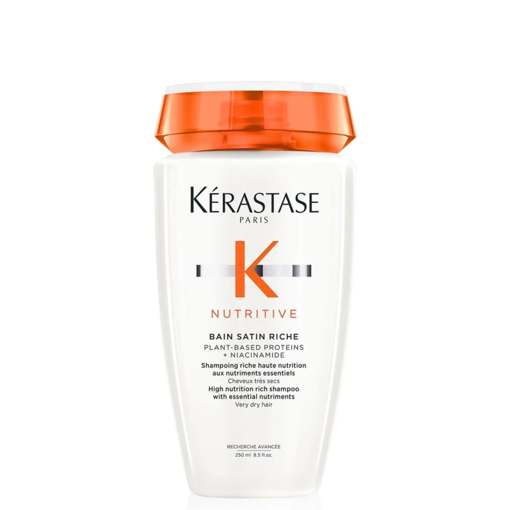 Kerastase Nutritive Bain Satin Riche 250 ml – çox quru saçlar üçün qidalandırıcı şampun