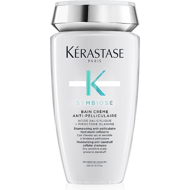 Kérastase Symbiose Bain Crème Anti-Pelliculaire 250 ml – Quru Dəri üçün Nəmləndirici Anti‑Kepek Şampun
