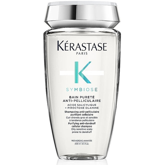 Kérastase Symbiose Bain Pureté Anti-Pelliculaire 250 ml – kəpəyə qarşı yağlı və həssas baş dərisi üçün şampun
