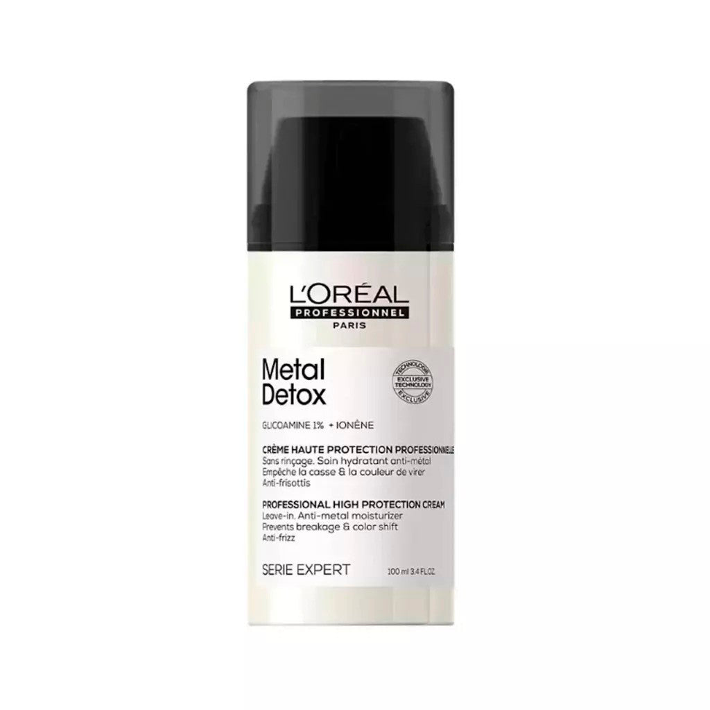L’Oréal Professionnel Metal Detox High Protection Cream 100 ml boyalı saçlar üçün anti-metal qoruyucu krem