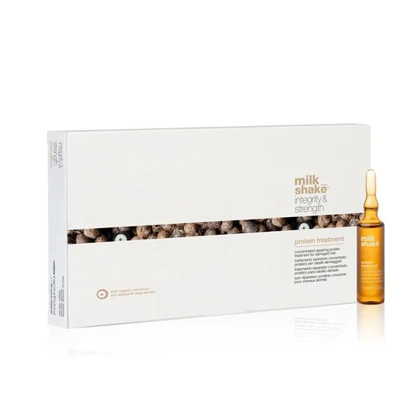 Milk_Shake Integrity & Strength Protein Treatment 8x10 ml zədələnmiş saçlar üçün protein ampulası
