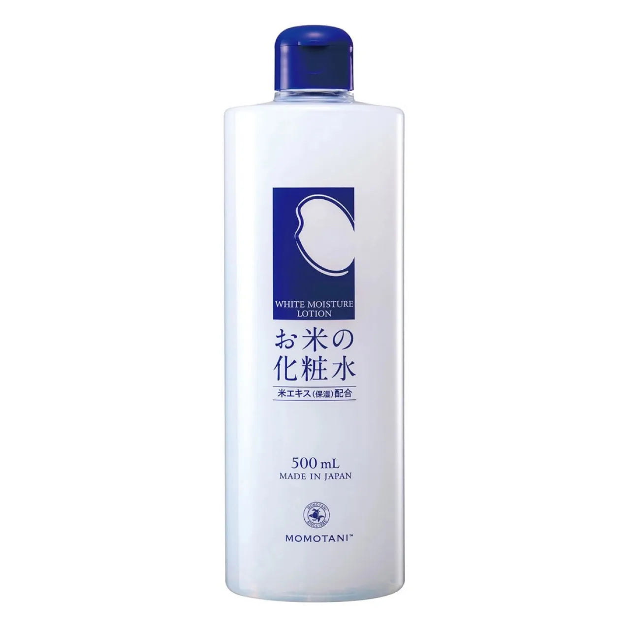 Momotani White Moisture Lotion 500 ml düyü ekstraktlı üz və bədən üçün nəmləndirici tonik-losyon
