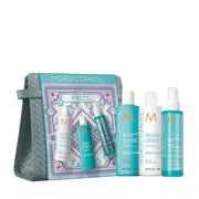 Moroccanoil Frizz Control Holiday Set – buruq və elektriklənən saçlar üçün anti-frizz hədiyyə dəsti
