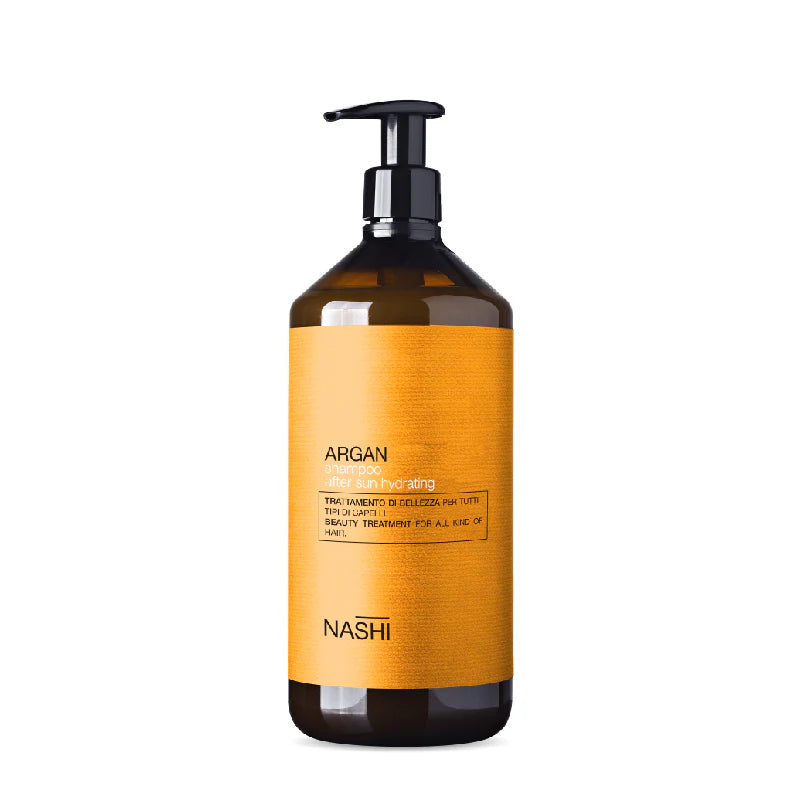 Nashi Argan Shampoo After Sun Hydrating UV Factor 1000 ml günəş sonrası nəmləndirici şampun