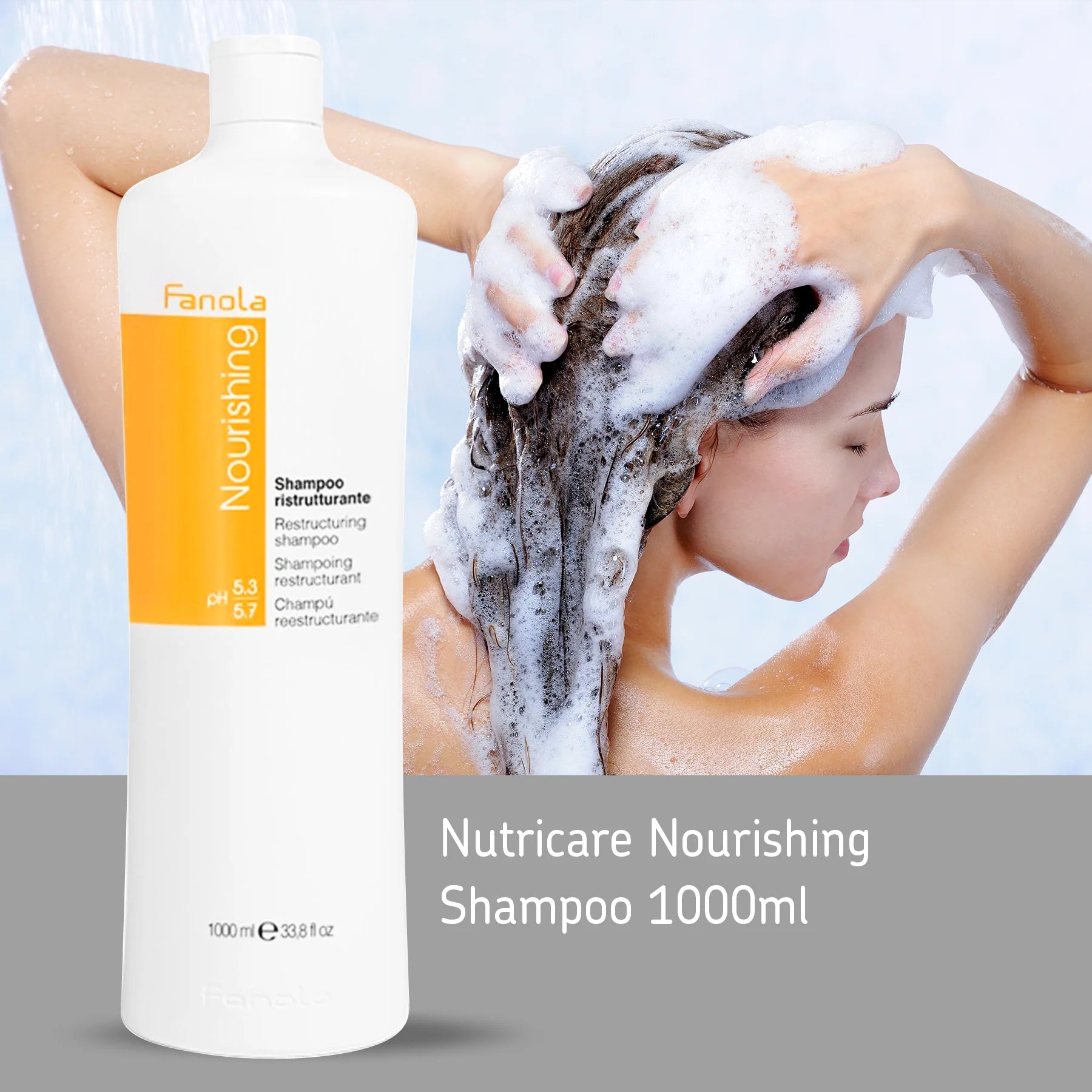 Fanola Nourishing quru və zədələnmiş saçlar üçün bərpaedici şampun