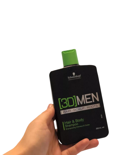 Kişilər üçün saç və bədən üçün şampun 250 ml