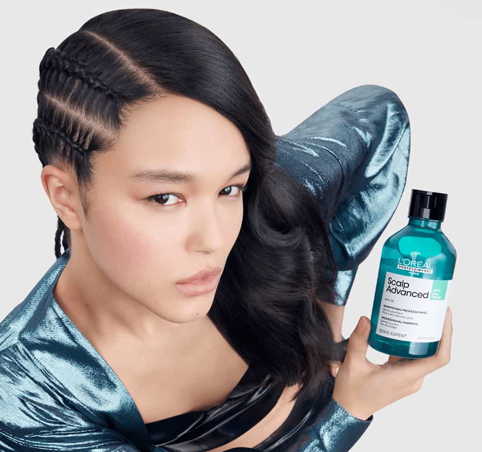 Yağlı saçlar üçün peşəkar təmizləyici şampun