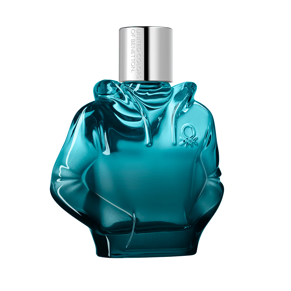 We Are Tribe Intense EDP 90ml tester men's fragrance hoodie-shaped bottle on white background