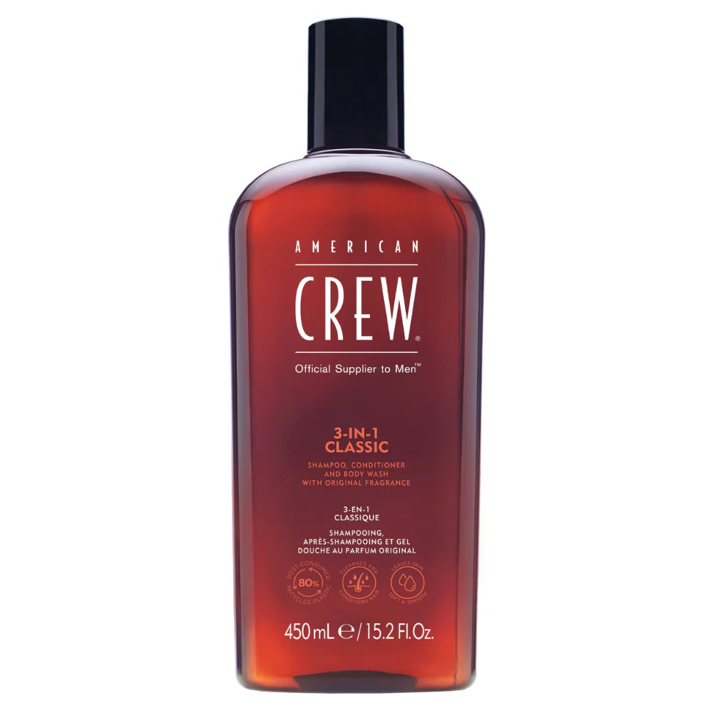 American Crew 3-in-1 Shampoo Conditioner and Body Wash 