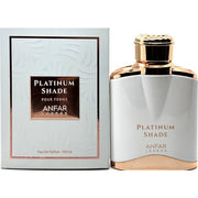 Anfar London Platinum Shade Pour Femme EDP 100ml perfume bottle and box
