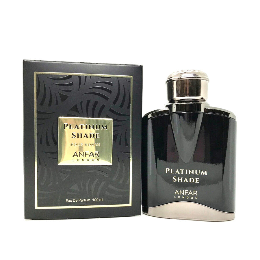 Anfar London Platinum Shade Pour Homme EDP 100ml men perfume bottle and box
