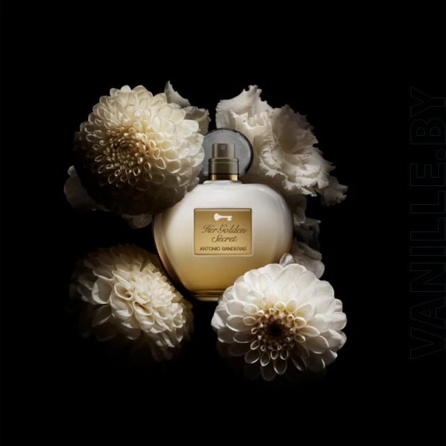 Antonio Banderas Her Golden Secret Eau de Toilette 80ml bottle with box (sweet floral amber women's fragrance)
