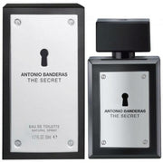Antonio Banderas The Secret Eau de Toilette 50ml bottle with box (aromatic woody men's fragrance)
