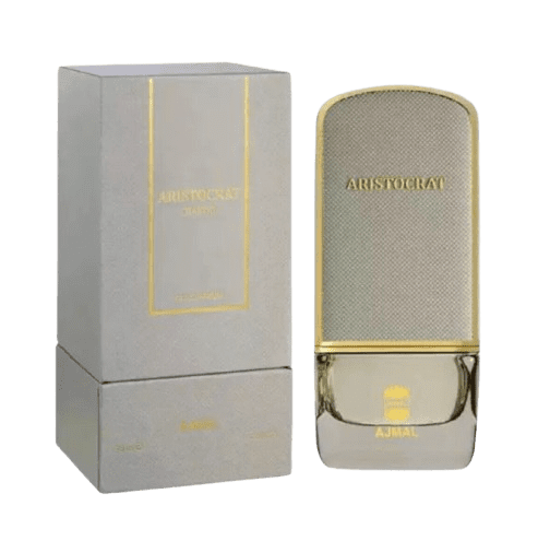 AJMAL Aristocrat Grey 75 ml kişi parfümü flakonu
