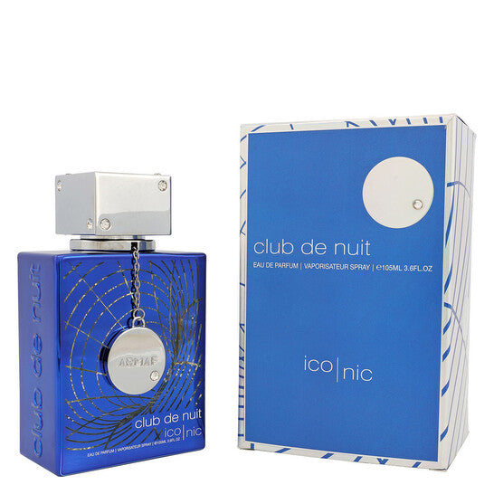 Armaf Club de Nuit Blue Iconic Eau de Parfum 105ml perfume bottle and box
