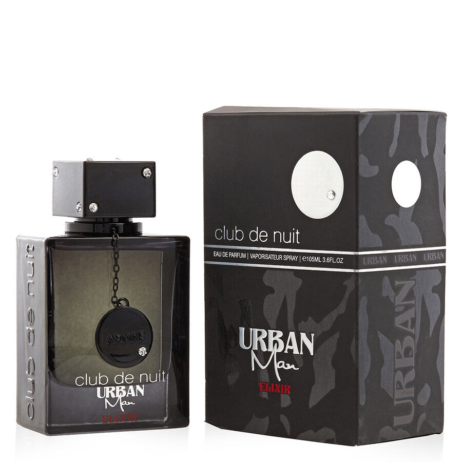 Armaf Club de Nuit Urban Man Elixir Eau de Parfum 105 ml bottle and box (men's fragrance)
