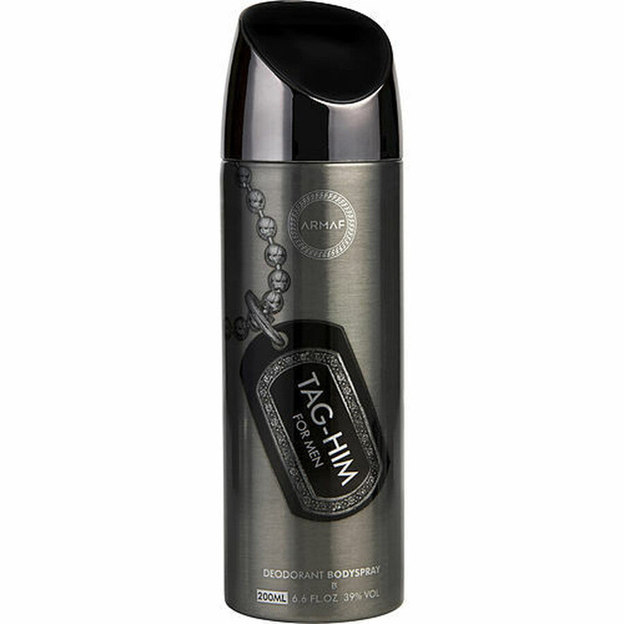 Armaf Tag-Him Deodorant Body Spray 200ml for men grey can product photo
