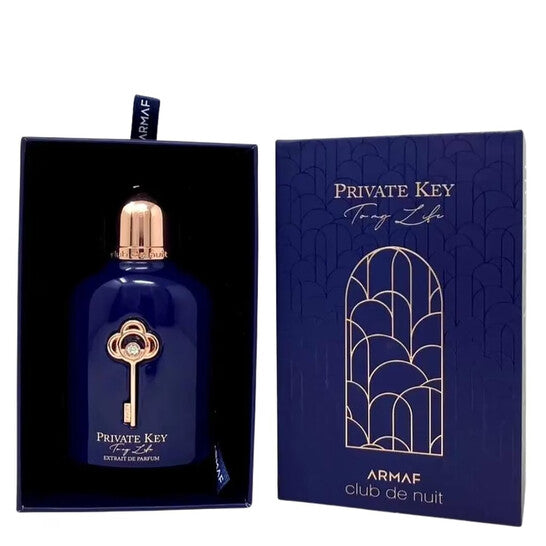 Armaf Club de Nuit Private Key To My Life Extrait de Parfum 100ml (blue bottle and box)
