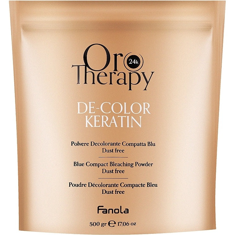 Oro Therapy De-Color Keratin tozlanmayan mavi açıcı pudra 500 q
