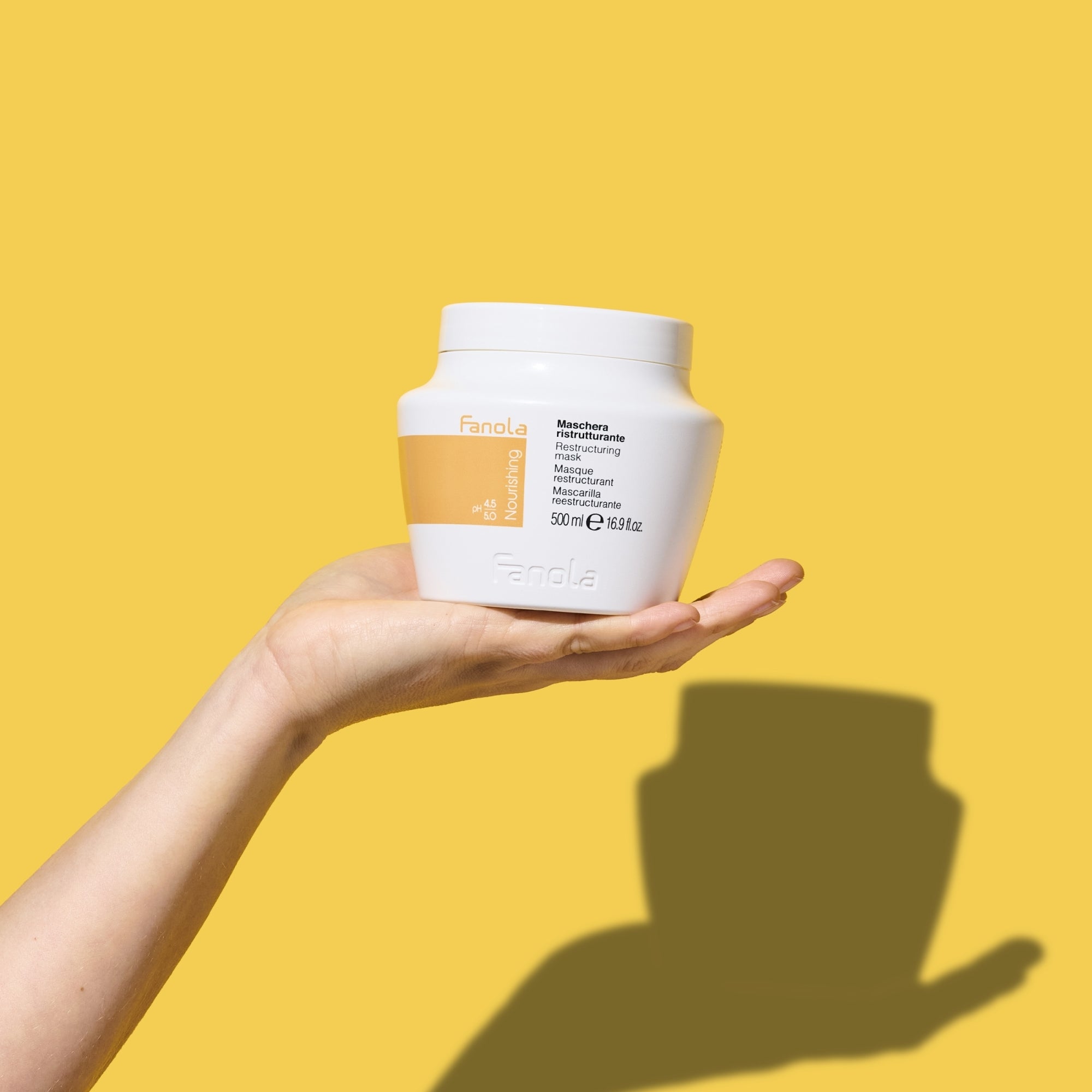 Fanola Nourishing Maschera Ristrutturante 500 мл – Для поврежденных волос