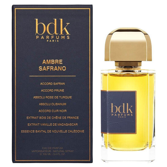 BDK Parfums Ambre Safrano Eau de Parfum 100ml bottle with box (niche warm amber spicy saffron fragrance)
