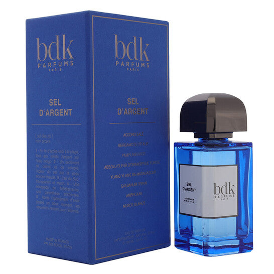 BDK Sel d’Argent unisex perfume bottle and box
